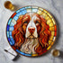 Cocker Spaniel Glass Suncatcher Worktop Saver